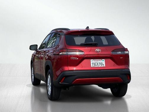 Soul Red Crystal 2026 Toyota Corolla Cross LE