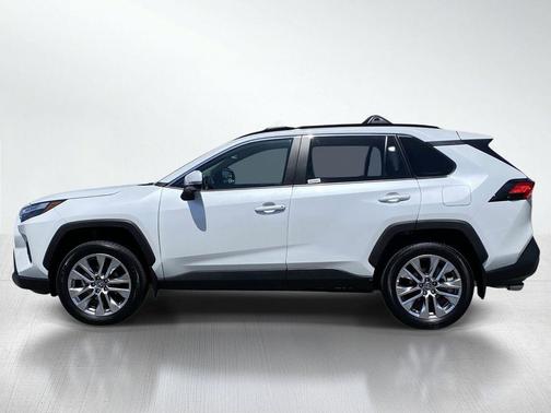 Wind Chill Pearl 2025 Toyota RAV4 XLE Premium