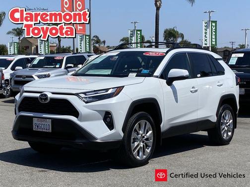 Wind Chill Pearl 2025 Toyota RAV4 XLE Premium