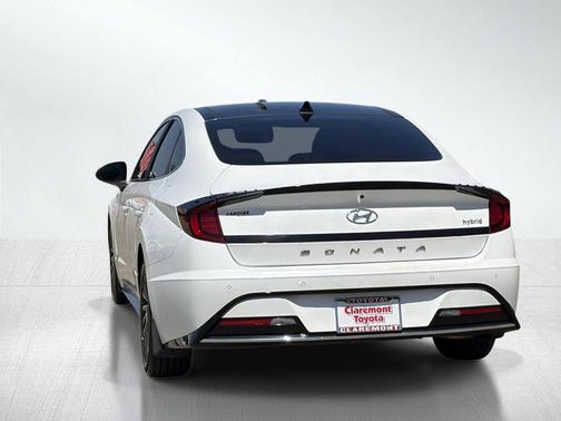 Serenity White 2023 Hyundai SONATA Hybrid Limited
