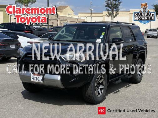 Midnight Black Metallic 2022 Toyota 4Runner TRD Off Road Premium