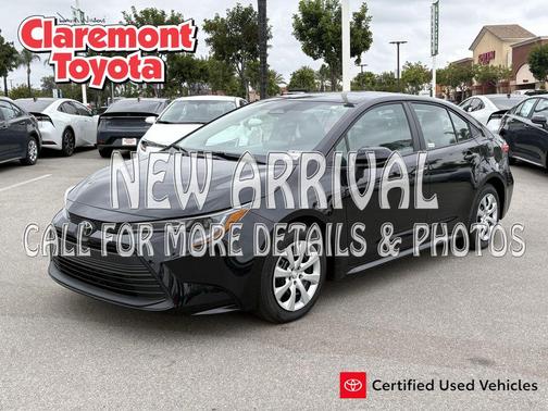 Midnight Black Metallic 2026 Toyota Corolla LE