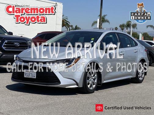 Classic Silver Metallic 2025 Toyota Corolla LE