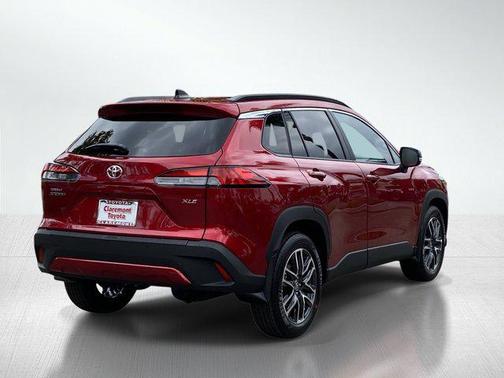 Soul Red Crystal 2026 Toyota Corolla Cross XLE