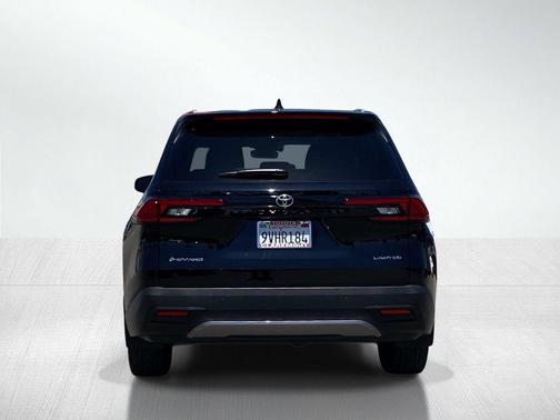 Midnight Black Metallic 2025 Toyota Grand Highlander Limited