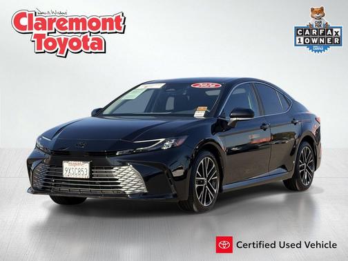 Midnight Black Metallic 2026 Toyota Camry XLE