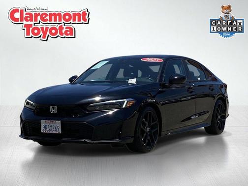 Crystal Black Pearl 2025 Honda Civic Sport