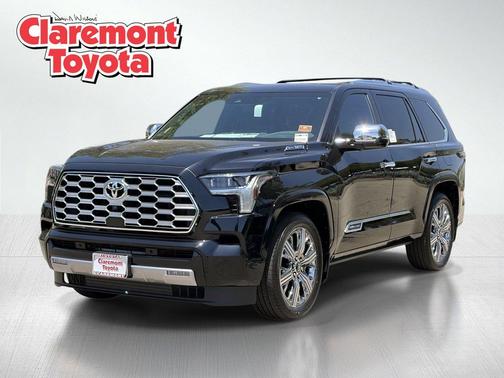 Midnight Black Metallic 2026 Toyota Sequoia Capstone