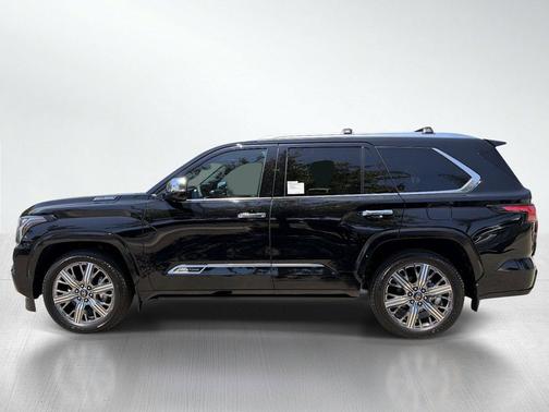 Midnight Black Metallic 2026 Toyota Sequoia Capstone
