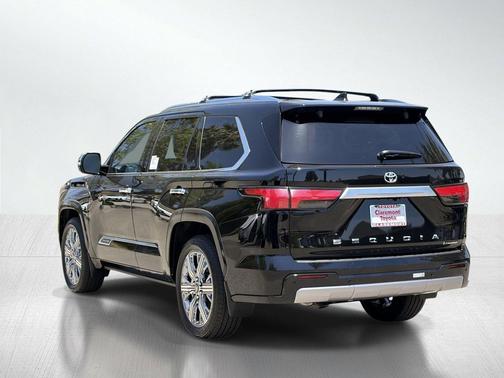 Midnight Black Metallic 2026 Toyota Sequoia Capstone