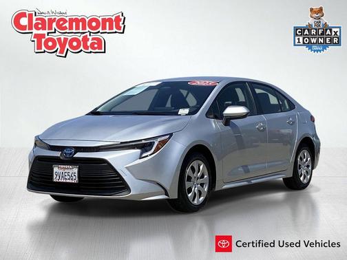 Classic Silver Metallic 2025 Toyota Corolla Hybrid LE