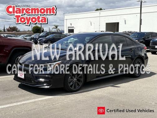 Midnight Black Metallic 2026 Toyota Corolla SE