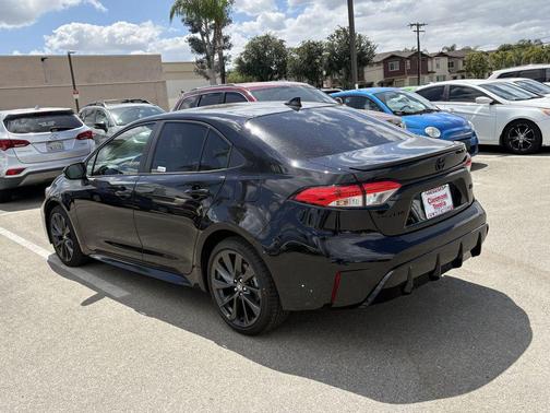 Midnight Black Metallic 2026 Toyota Corolla SE