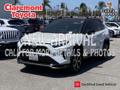 Midnight Black Metallic 2025 Toyota RAV4 Plug-In Hybrid XSE