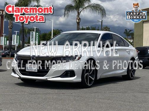 Platinum White Pearl 2021 Honda Accord Sport SE 1.5T