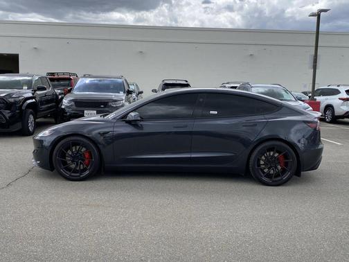 Solid Black 2024 Tesla Model 3 Performance