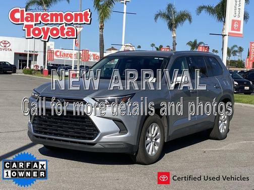 Celestial Silver Metallic 2025 Toyota Grand Highlander XLE