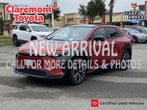 Supersonic Red 2023 Toyota bZ4X XLE