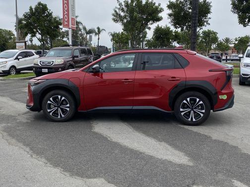 Supersonic Red 2023 Toyota bZ4X XLE