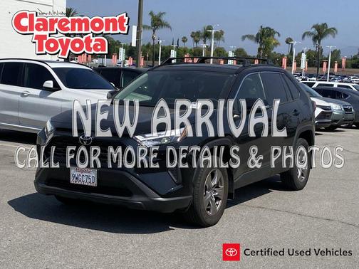 Midnight Black Metallic 2025 Toyota RAV4 Hybrid LE
