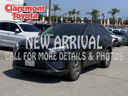 Midnight Black Metallic 2025 Toyota RAV4 Hybrid LE