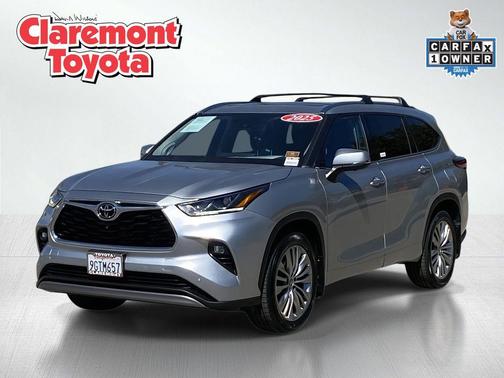 Celestial Silver Metallic 2023 Toyota Highlander Platinum