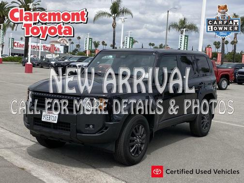 Black 2025 Toyota Land Cruiser 1958