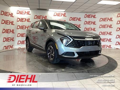 Steel Gray 2024 Kia Sportage Hybrid LX