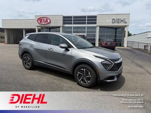 Steel Gray 2024 Kia Sportage Hybrid LX