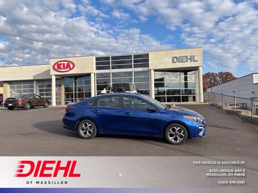 Deep Sea Blue 2021 Kia Forte LXS