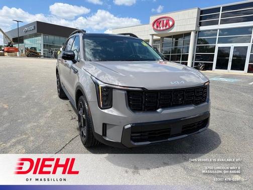 Brown 2024 Kia Sorento X-Line SX