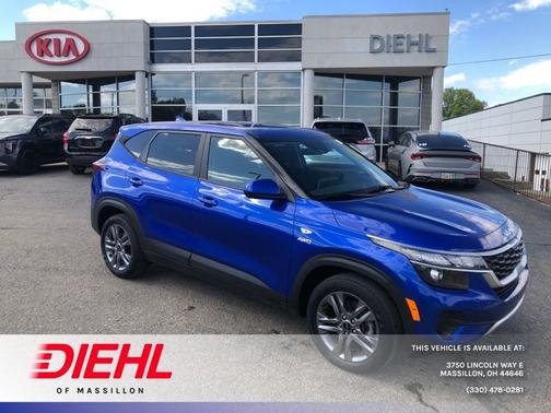 Neptune Blue 2022 Kia Seltos LX