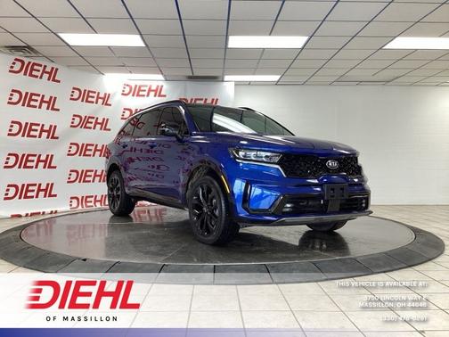 Sapphire Blue 2021 Kia Sorento SX