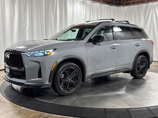 Harbor Gray 2026 INFINITI QX60 SPORT