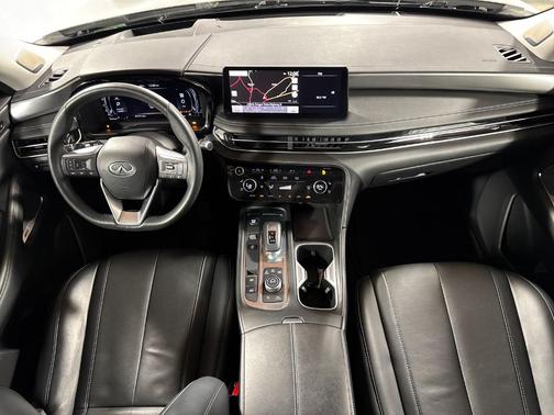 Warm Titanium 2023 INFINITI QX60 Luxe