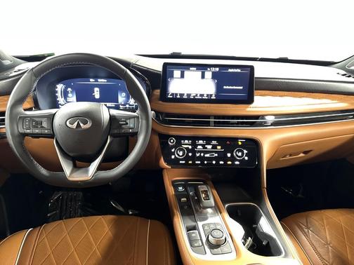 2 Tone Majestic White 2023 INFINITI QX60 AUTOGRAPH