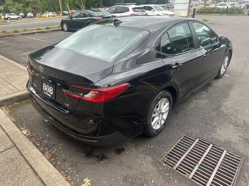 Midnight Black Metallic 2025 Toyota Camry LE