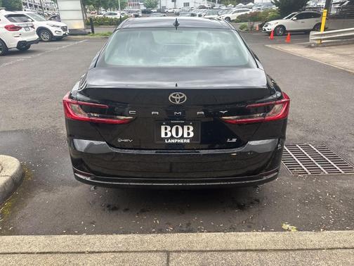 Midnight Black Metallic 2025 Toyota Camry LE