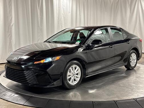 Midnight Black Metallic 2025 Toyota Camry LE