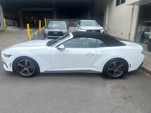 Oxford White 2024 Ford Mustang EcoBoost Premium