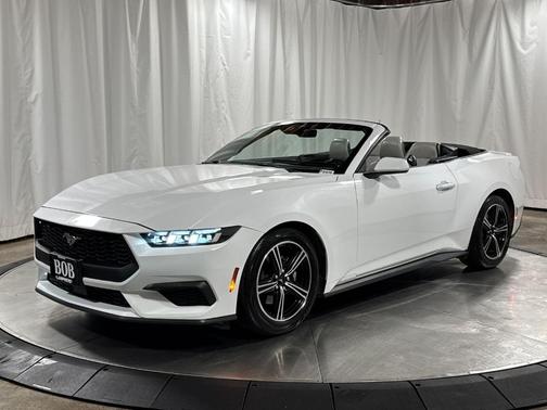 Oxford White 2024 Ford Mustang EcoBoost Premium