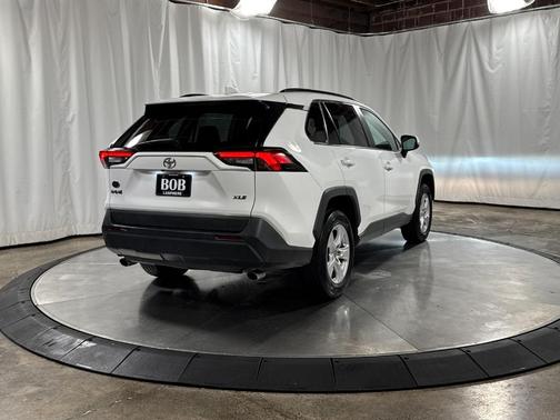 Super White 2021 Toyota RAV4 XLE