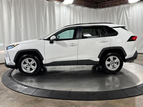 Super White 2021 Toyota RAV4 XLE