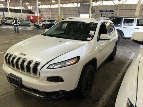 Bright White Clearcoat 2017 Jeep Cherokee Limited