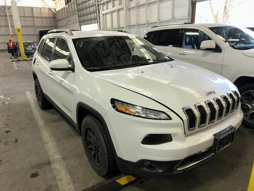 Bright White Clearcoat 2017 Jeep Cherokee Limited