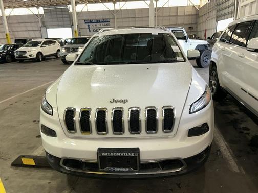 Bright White Clearcoat 2017 Jeep Cherokee Limited