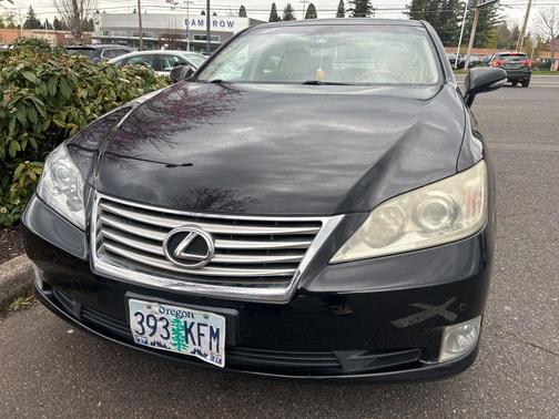 Obsidian Black 2011 Lexus ES 350 Base