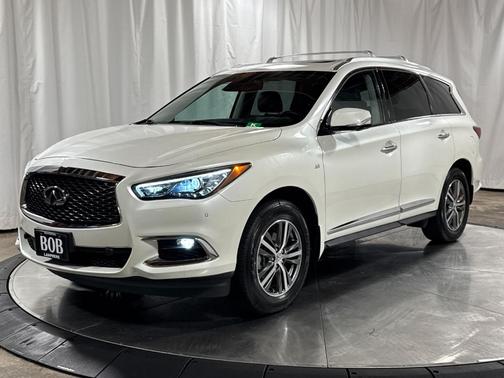 Majestic White 2019 INFINITI QX60 Luxe