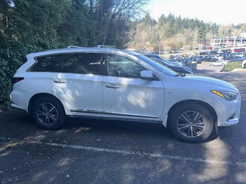 Majestic White 2019 INFINITI QX60 Luxe