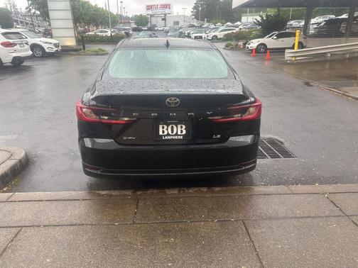 Midnight Black Metallic 2025 Toyota Camry LE